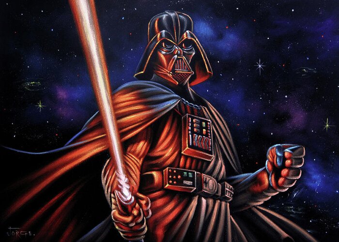 Star Wars Darth Vader Art Card